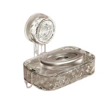 Hộp đựng xà phòng cốc hút treo tường - Không đục lỗ, thoát nước nhanh, giao hàng tại địa phương, giảm giá 20% chỉ 53.600₫ 9