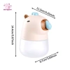 Hộp đựng xà phòng tự động Capybara - Xà phòng xốp hoạt hình dễ thương cho bé 6