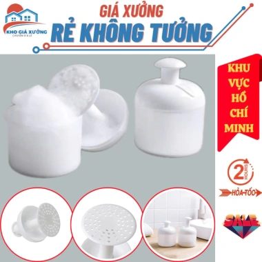 Hộp Dưỡng Sữa Rửa Mặt Tạo Bột Tiện Lợi - Cọc Tạo Bột, Giá 30.000đ