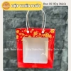 Hộp Én Xuân Đỏ Size M Đựng Quà Tết 1kg Lạp Xưởng + Túi Xách Sang Trọng 130k 3