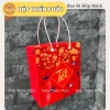 Hộp Én Xuân Đỏ Size M Đựng Quà Tết 1kg Lạp Xưởng + Túi Xách Sang Trọng 130k 4