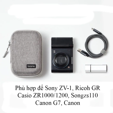 Hộp EVA Boona F4 Đựng máy ảnh ZV-1, Ricoh GR, Casio ZR1.000 - Giá chỉ 133.000 VND, giảm mạnh