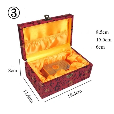 Hộp gấm gỗ cao cấp đựng quà - Giá ưu đãi 89.900₫ (giảm từ 113.274₫) - Sang trọng, tặng quà lý tưởng