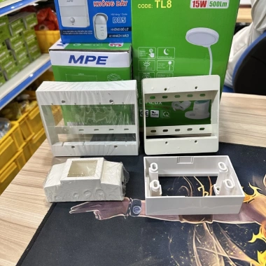 Hộp Gắn Nổi Đơn và Đôi Seri A60 MPE cho CB Cóc - Giá chỉ 9.000đ, chất lượng cao 3