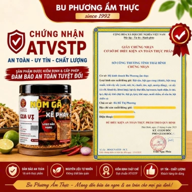 Hộp Gia Vị Nộm Gà Xé Phay Bu Phương Ẩm Thực - Giá chỉ 139.000đ, chuẩn vị Bắc Bộ 2