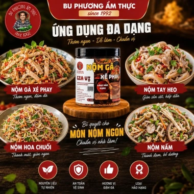 Hộp Gia Vị Nộm Gà Xé Phay Bu Phương Ẩm Thực - Giá chỉ 139.000đ, chuẩn vị Bắc Bộ 4