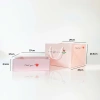 Hộp Giấy Mica Vuông 27x27x8,5cm Đựng Hoa Quả Trái Cây, Kèm Túi Quai Xách 4K PRINTING 4