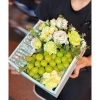 Hộp Giấy Mica Vuông Đựng Hoa Quả - Quà Tặng, Kèm Túi Quai Xách, Giá 35.000 3