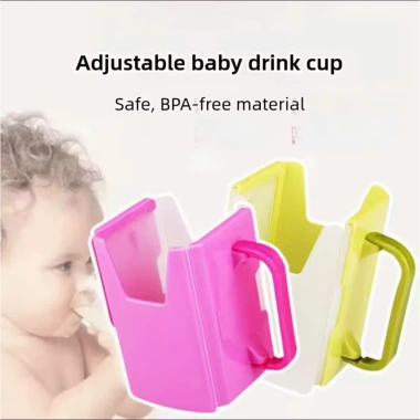 Hộp giữ sữa tay cầm gập gọn, cốc đựng sữa chống bóp đổ – Dễ uống, giá 18.999đ