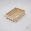 Hộp gỗ chữ nhật nắp kéo mica kính - Đựng quà tặng sang trọng, giá chỉ 125.000đ 3