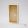 Hộp gỗ chữ nhật nắp kéo mica kính - Đựng quà tặng sang trọng, giá chỉ 125.000đ 7