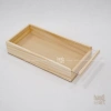 Hộp gỗ chữ nhật nắp kéo mica kính - Đựng quà tặng sang trọng, giá chỉ 125.000đ 8