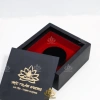 Hộp Gỗ Đen Cao Cấp Mộc Trầm Hương Đựng Vòng Đồ Phong Thủy Chắc Chắn 10x10x3cm MTH 9