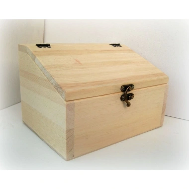 Hộp gỗ đựng dụng cụ có khóa cài - Bảo quản an toàn, giá ưu đãi 170.000₫