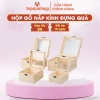 Hộp Gỗ Đựng Quà Nắp Mica Trong Cao Cấp HG10 - Trang Sức, Decor Đẹp, Quà Sinh Nhật Lễ