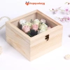 Hộp Gỗ Đựng Quà Nắp Mica Trong Cao Cấp HG10 - Trang Sức, Decor Đẹp, Quà Sinh Nhật Lễ 3