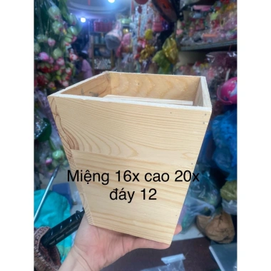 Hộp gỗ hình thang cắm hoa sang trọng, giá ưu đãi 51.000 VND - Trang trí nội thất đẹp 8 Hộp gỗ hình thang cắm hoa sang trọng, giá ưu đãi 51.000 VND - Trang trí nội thất đẹp 8