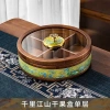 Hộp gỗ phong thủy vuông pha lê 2.026 - Khay bánh hạt, bánh kẹo tết, quà Bính Ngọ, giảm 22% 10