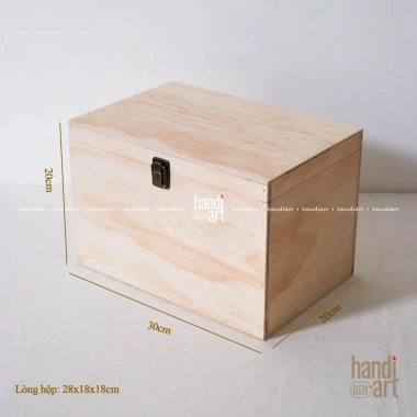 Hộp gỗ quà tặng, hộp đựng sản phẩm bằng gỗ, hộp pallet - Giá ưu đãi 125.000đ