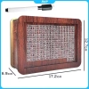 Hộp gỗ tiết kiệm tiền Handmade Piggy Bank tái sử dụng, ngân hàng xu khay VN - Giá 35.800đ 4