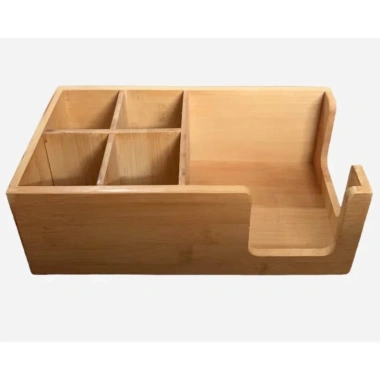 Hộp gỗ tre năng lượng, đựng ống hút, đũa, thìa, giấy cho quán ăn, nhà hàng - Giá ưu đãi 179.000₫ 8