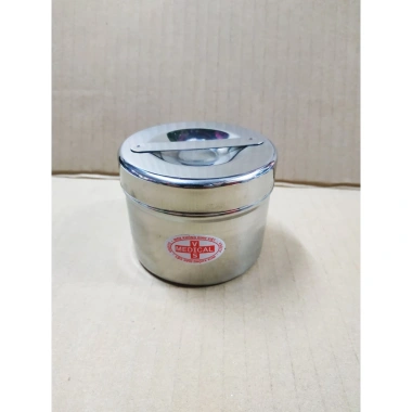 Hộp Gòn Đúc Inox Dày Dặn - Hộp Lưu Mẫu Chắc Chắn, Nắp Đậy Bảo Vệ, Giá chỉ 38.999₫