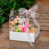 Hộp Hoa Gấu HH02 - Kèm Thiệp và Đèn, Quà Tặng Ý Nghĩa Cho 8/3, Sinh Nhật, Valentine - Decor Kim Vinh 4