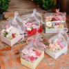 Hộp Hoa Gấu HH02 - Kèm Thiệp và Đèn, Quà Tặng Ý Nghĩa Cho 8/3, Sinh Nhật, Valentine - Decor Kim Vinh 9