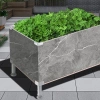 Hộp Hoa Nâng Đế Cố Định Kẹp Lớn cho Sân Vườn – Giá Đỡ Góc Ngói Chậu Hoa Bền Đẹp 4