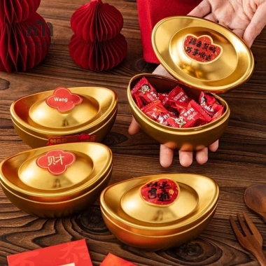 Hộp kẹo hình thỏi 1/3 bộ 3 chiếc - Đựng bánh quy, bình trà, quà tặng tiệc cưới, có nắp, mới 44.660 VND 3 Hộp kẹo hình thỏi 1/3 bộ 3 chiếc - Đựng bánh quy, bình trà, quà tặng tiệc cưới, có nắp, mới 44.660 VND 3