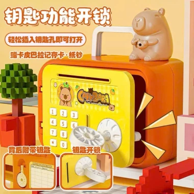 Hộp Két Sắt Tiết Kiệm - Quà Tết Đáng Yêu Cho Bé, Nhiều Mẫu Xinh Giá 52.500 VND 3