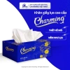 Hộp khăn giấy lụa cao cấp Charming 2 lớp 180 tờ - Hộp Sen vàng mới, 25.000₫