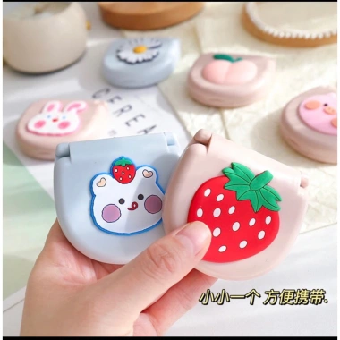 Hộp kim chỉ đa năng mini phong cách Hàn Quốc - Bộ dụng cụ may vá hình thú, tiện mang đi học, du lịch, chỉ 21.780₫