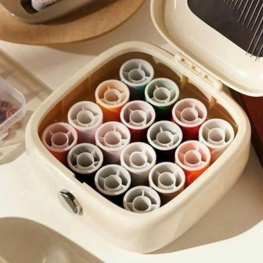 Hộp kim chỉ may vá 21 món cao cấp, nhỏ gọn, tiện lợi, thích hợp du lịch, giá 55.000₫