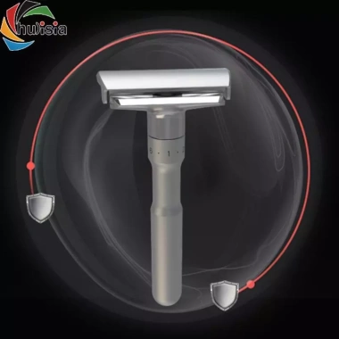 Hợp kim kẽm tay cầm ngắn hạng nặng hai cạnh an toàn +5 cho nam 10,5x5cm - 193.600₫