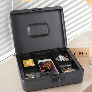 Hộp kim loại tiết kiệm – Khóa an toàn, đựng tiền tiện lợi, giảm giá 22% chỉ 73.868₫ 7