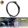 Hợp Kim Nhôm LED Đèn Pha Xe Máy - Adapter Giá Đỡ Viền Vòng Phụ Kiện Cafe Racer 5