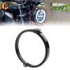 Hợp Kim Nhôm LED Đèn Pha Xe Máy - Adapter Giá Đỡ Viền Vòng Phụ Kiện Cafe Racer 6