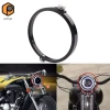 Hợp Kim Nhôm LED Đèn Pha Xe Máy - Adapter Giá Đỡ Viền Vòng Phụ Kiện Cafe Racer 7