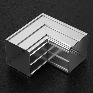 Hợp kim nhôm phòng nắng lắp nhanh, góc mã, cột đế vuông, ống cố định phụ kiện DRWK 2