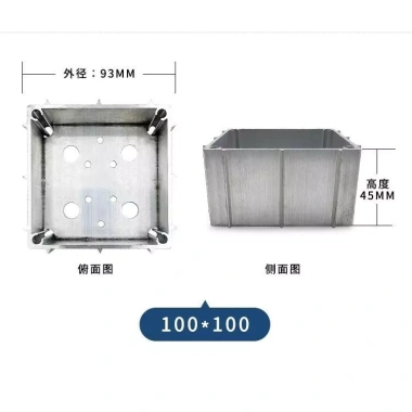 Hợp kim nhôm phòng nắng lắp nhanh, góc mã, cột đế vuông, ống cố định phụ kiện DRWK 8