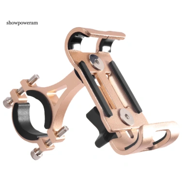 Hợp kim nhôm SPM - Giá đỡ điện thoại xoay 360° xe đạp, tay lái xe máy, gắn nhanh