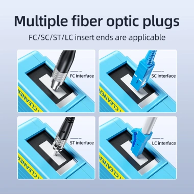 Hộp làm sạch mặt ZoeRax Fiber End SC/ST/FC - Lõi thay thế, chỉ 333.299₫ 5 Hộp làm sạch mặt ZoeRax Fiber End SC/ST/FC - Lõi thay thế, chỉ 333.299₫ 5