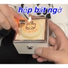 Hộp Lật Bánh Nến Tự Động Xoay - Bao Bì Vòng Cổ Trang Sức, Quà Tặng Sáng Tạo 2