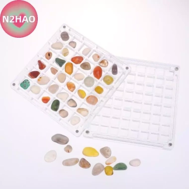 Hộp lưu trữ đá tự nhiên cho thí nghiệm trẻ em - Bộ khoáng chất & đá quý, quà tặng sáng tạo, giảm 22% 9 Hộp lưu trữ đá tự nhiên cho thí nghiệm trẻ em - Bộ khoáng chất & đá quý, quà tặng sáng tạo, giảm 22% 9
