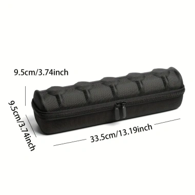 Hộp lưu trữ đồng hồ HOMECHEN 5 khe cắm chèn gối, vỏ cứng du lịch đen 175.450₫ 2