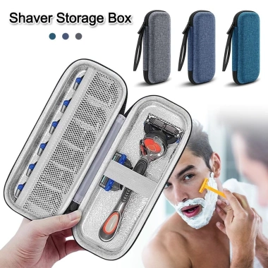 Hộp lưu trữ máy cạo râu UNMEGONI – Dây kéo lưới, túi dao cạo du lịch, EVA chống nước, thiết kế nhỏ gọn, giá 92.290₫ 9