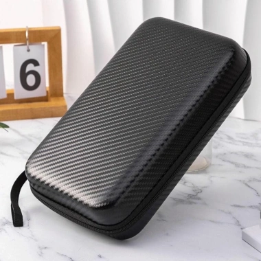 Hộp lưu trữ phụ kiện kỹ thuật số LUOLV - Túi đựng tai nghe bền, EVA chống sốc, Bộ sạc đa năng, giảm giá 23% chỉ 35.856₫