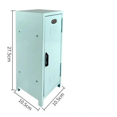 Hộp lưu trữ trang điểm mini sắt có khóa – Tủ hồ sơ rộng, Piggy Bank cho phòng tắm, văn phòng, 313.280₫ 2