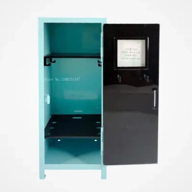 Hộp lưu trữ trang điểm mini sắt có khóa – Tủ hồ sơ rộng, Piggy Bank cho phòng tắm, văn phòng, 313.280₫ 3